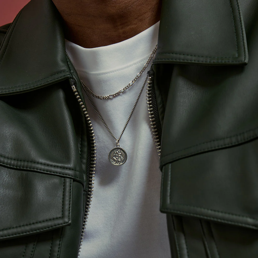 Silver Figaro Chain - Image 4